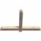 Ekena Millwork Eugene Smooth Timber Gable Bracket, Douglas Fir, 48"W x 30"H x 3 1/2"D x 3 1/2"F, 15/12 Pitch GBW048X30X0404EUG00SDF - alternate 2